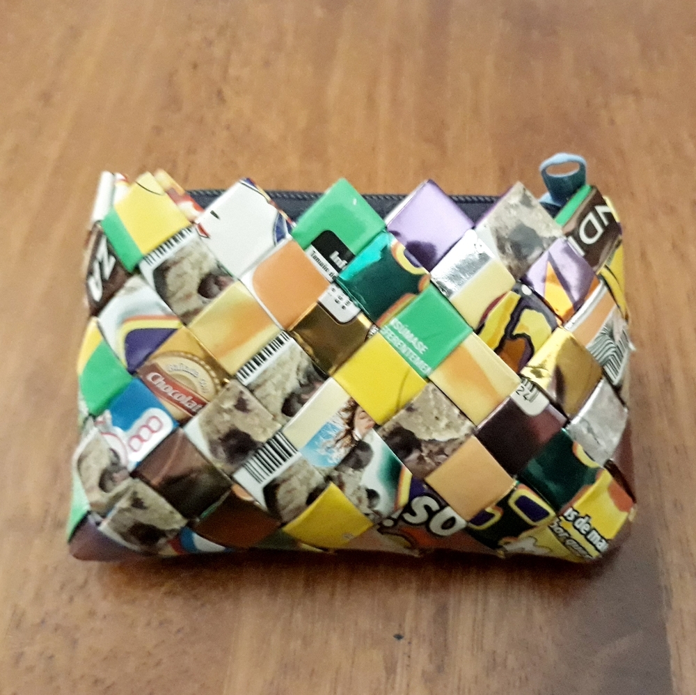 Multicolor Candy Wrapper Coin Purse - image 6